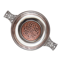 Scottish Quaich - Copper Celtic Knot 3.5