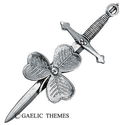 Clan Crest Kilt Pin - Shamrock