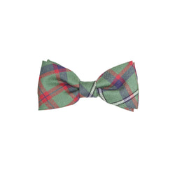 Boy's Tartan Bow Tie - Shaw Green Modern