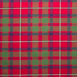 Shaw Red Modern Tartan