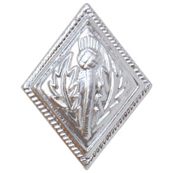 Silver Thistle Buttons (Medium)