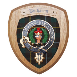 Small Buchanan Wall Plaque Light Wood