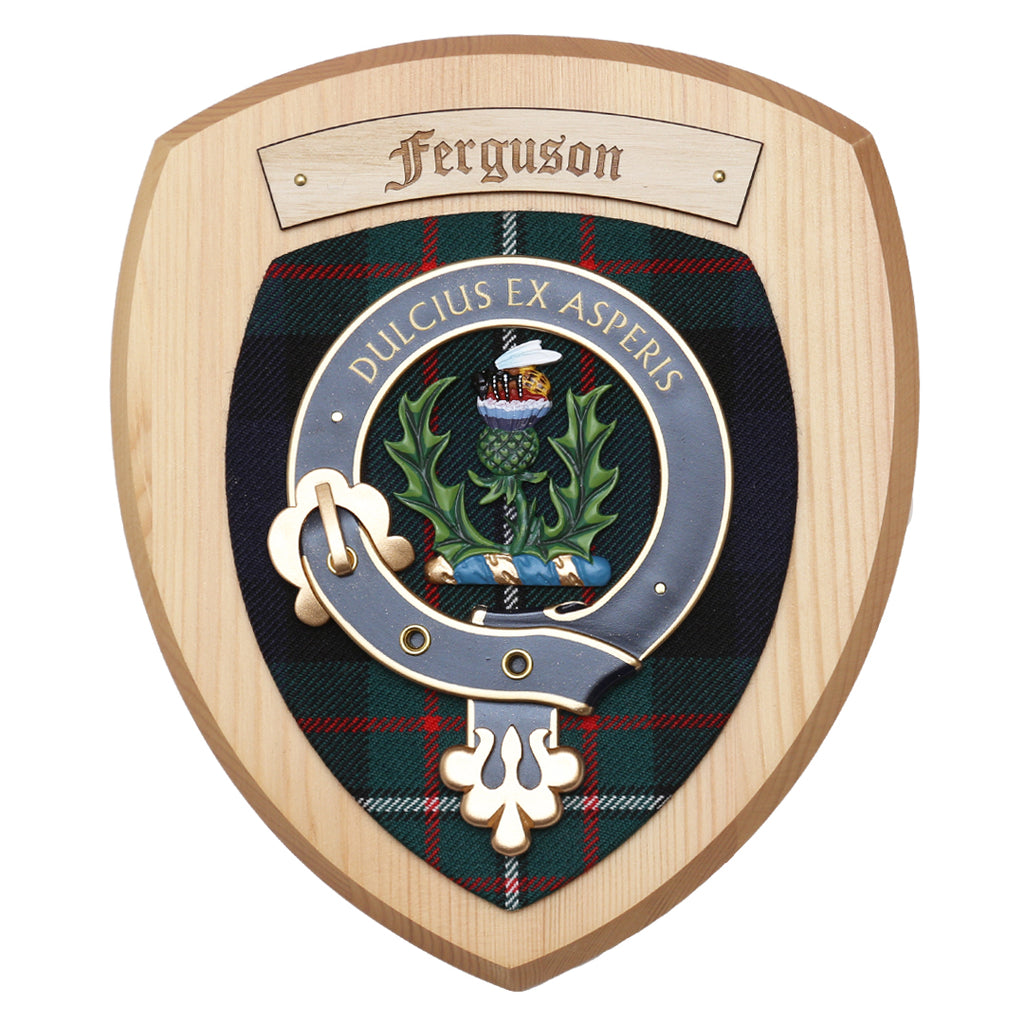Clan Crest Wall Plaque Ferguson