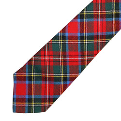 Men's Tartan Tie - Stewart Charles Edward Modern