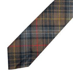 Men's Tartan Tie - Stewart Hunting Weathered