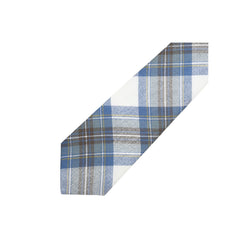 Boy's Tartan Tie - Stewart Muted Blue Weathered