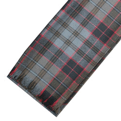 Fine Weight Tartan Scarf - Stewart Old Weathered