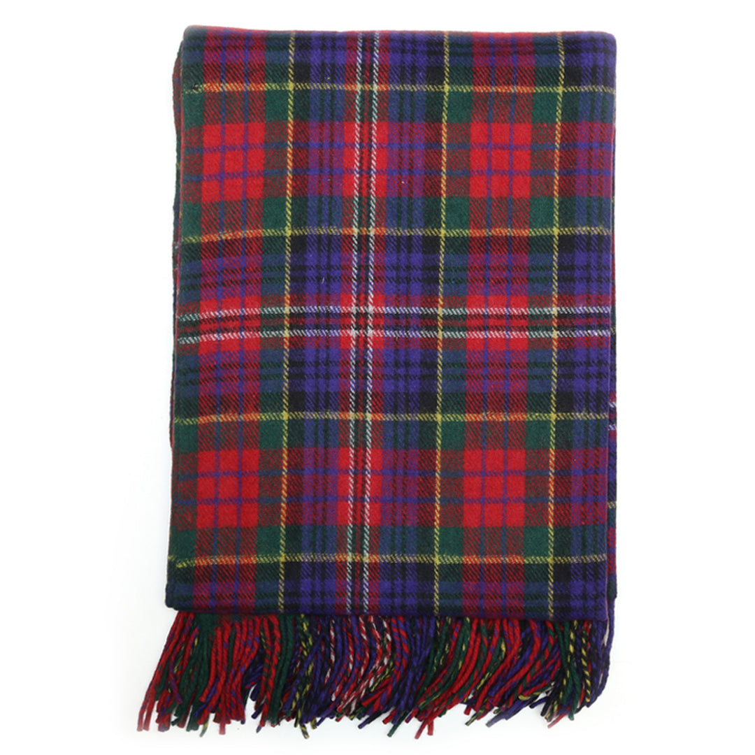 Tartan Blanket - MacPherson Red Modern