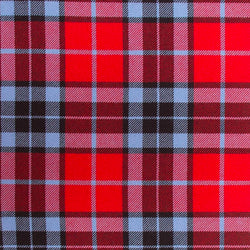 Thompson Red Modern Tartan