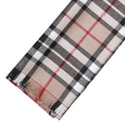 Fine Weight Tartan Scarf - Thomson Camel