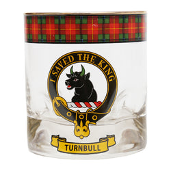 Clan Crest Whisky Glass - Turnbull