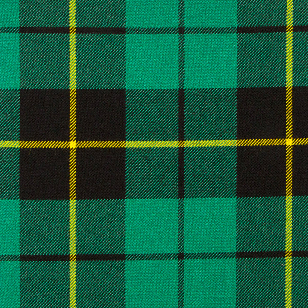 Wallace Hunting Red Tartan Crest Leather Tote Bag