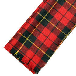 Fine Weight Tartan Scarf - Wallace Modern