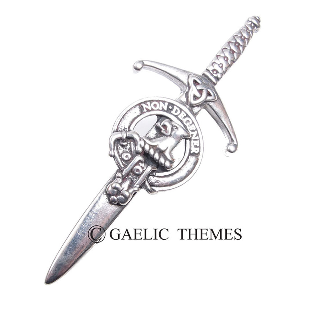 Clan Crest Kilt Pin - Wedderburn