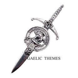 Clan Crest Kilt Pin - Weir