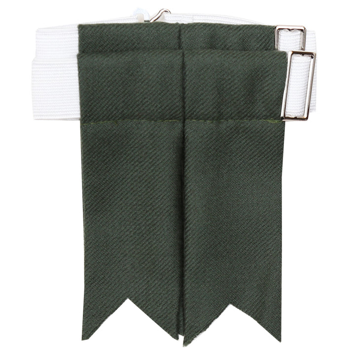 Wool Flashes - Muted Green