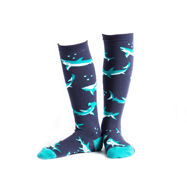 Youth Practice Knee High Socks (Sharks)