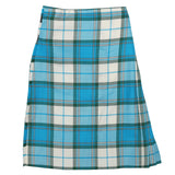 6 Yard Dress Longniddry Turquoise Dance Kilt