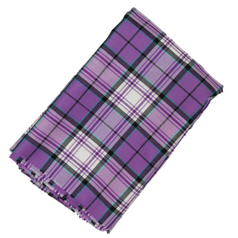 6 Yard Single Width Tartan - Dress Orchid Reverse McKellar