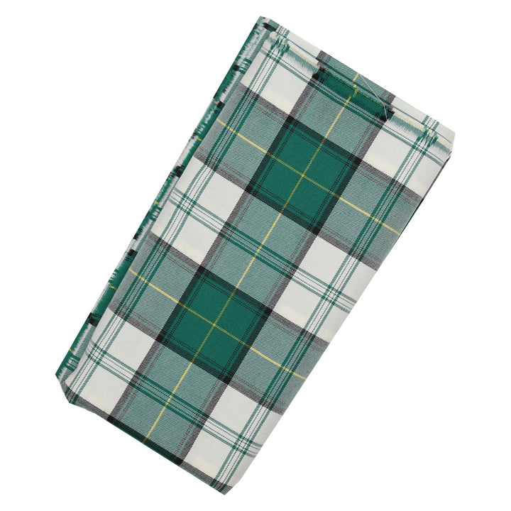 7 Yard Single Width Tartan - Dress Green Menzies