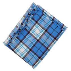 8 Yard Single Width Tartan - Dress Blue Reverse McKellar