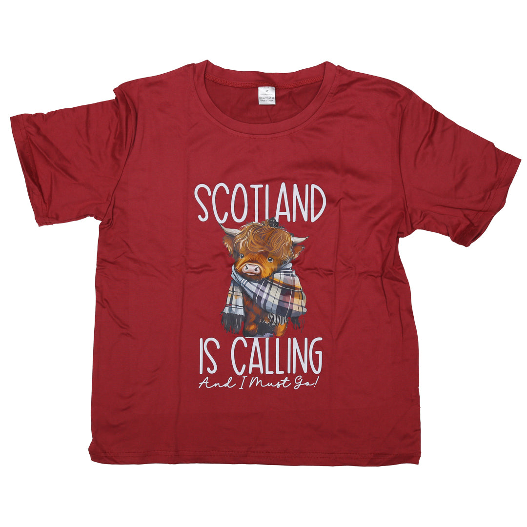 Adult Scotland is Calling T-Shirt