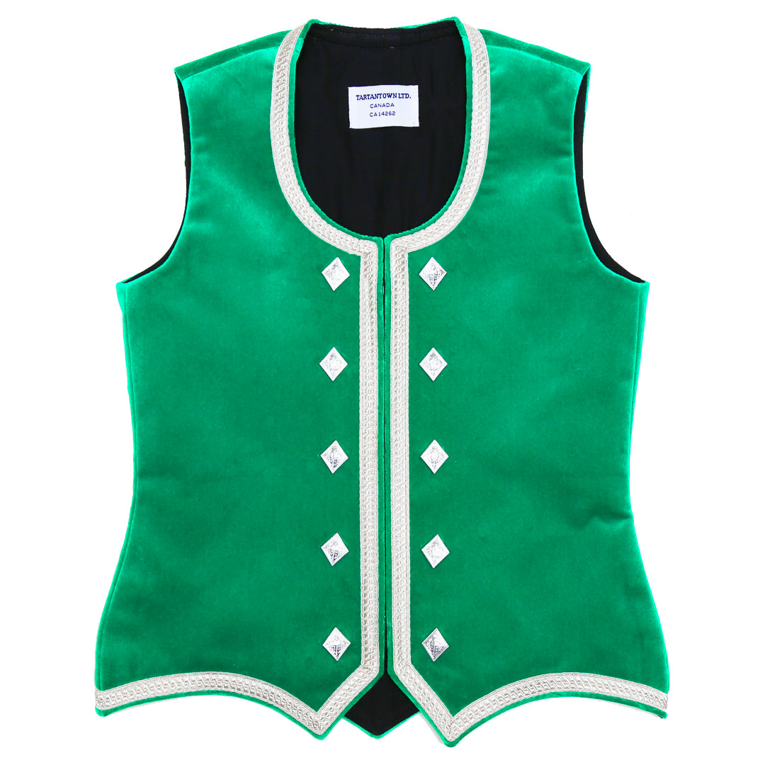 Apple Green Highland Vest
