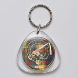 Clan Crest Plastic Key Chain - Bell