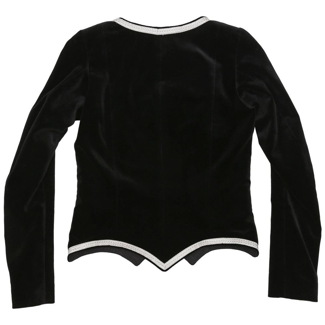 Black RSOBHD Highland Dance Jacket Back