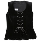 Black Standard National Vest Zipper