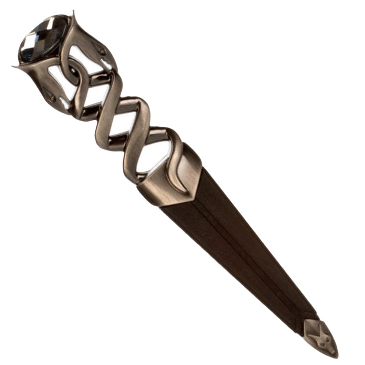 Bladeless Matte Serpent Sgian Dubh Smoky
