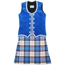 Size 12 Slim Blue Watson Kiltie and Vest
