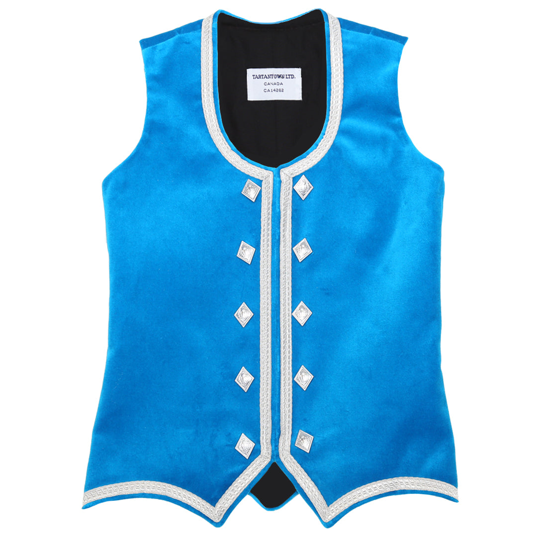 Bright Turquoise Highland Vest
