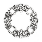 Brooch - Pewter Intricate Celtic Knots