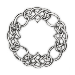 Brooch - Pewter Intricate Celtic Knots