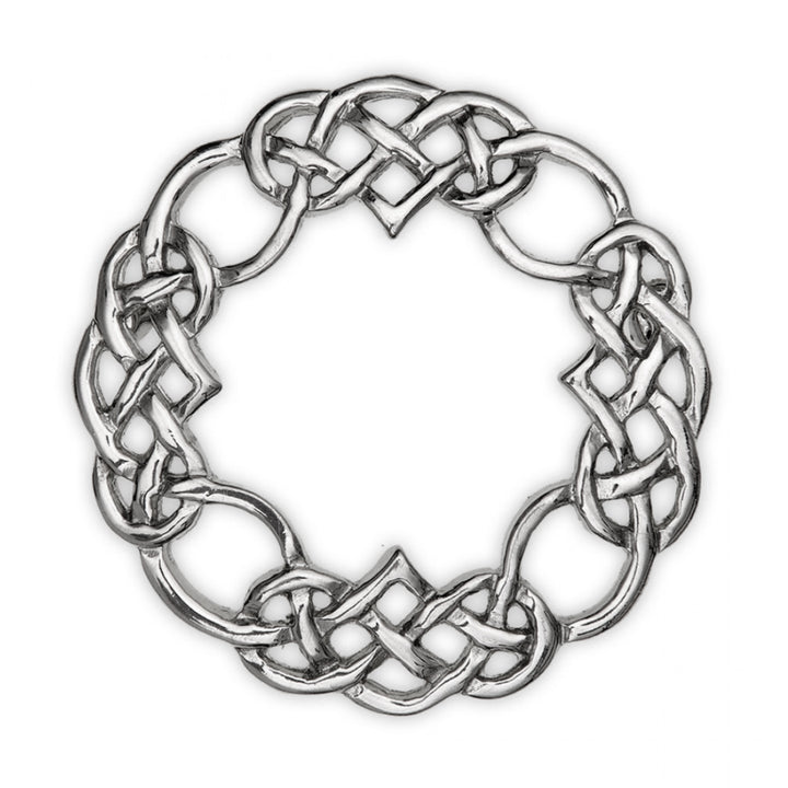 Brooch - Pewter Intricate Celtic Knots