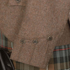 Brown Tweed Argyll Jacket Cuff