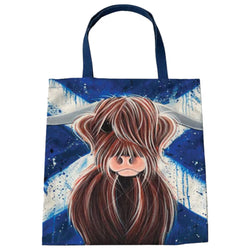 Canvas Bag - Saltire Coo