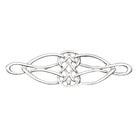 Celtic Deco Rounded Knot Brooch