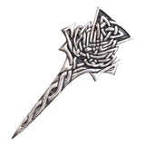 Celtic Knots Thistle Kilt Pin