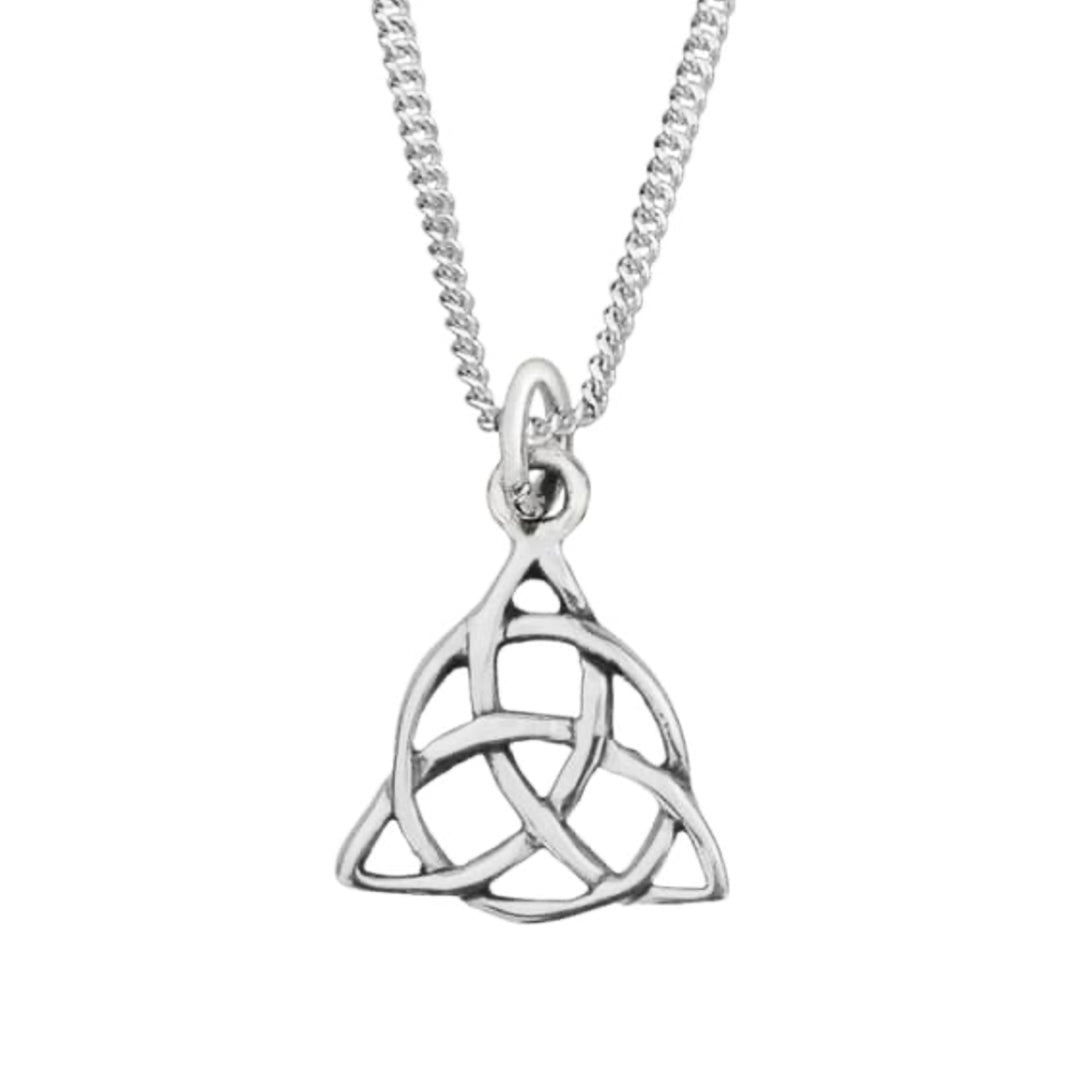 Celtic Trinity Knot Silver Pendant