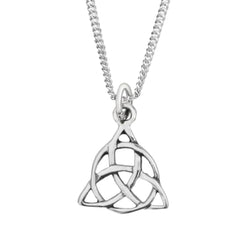 Celtic Trinity Knot Silver Pendant