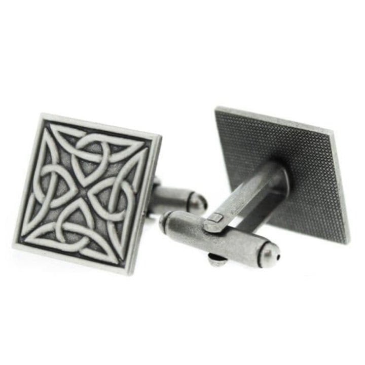 Celtic Trinity Knots Pewter Cufflinks