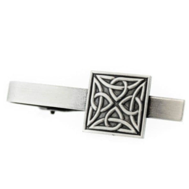 Celtic Trinity Knots Pewter Tiebar