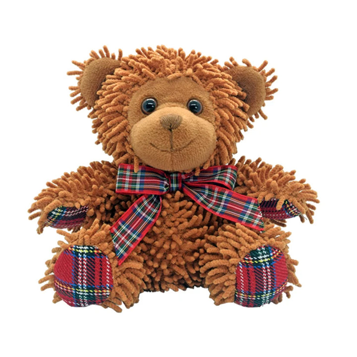 Chenille Tartan Teddy