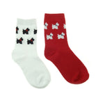 Child's 2 Pack Scottie Dog Socks (3-6 years)