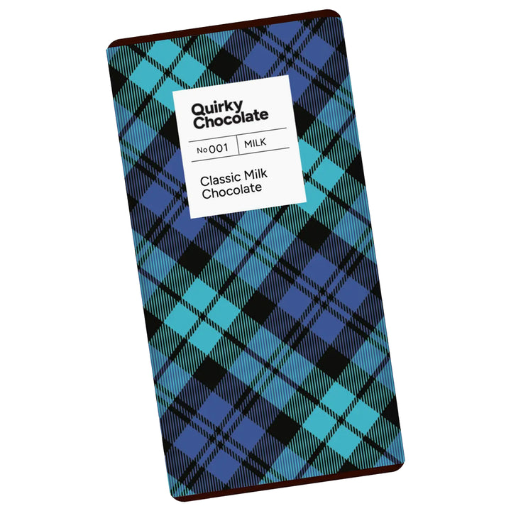 Chocolate Bar - Classic Tartan (100g)