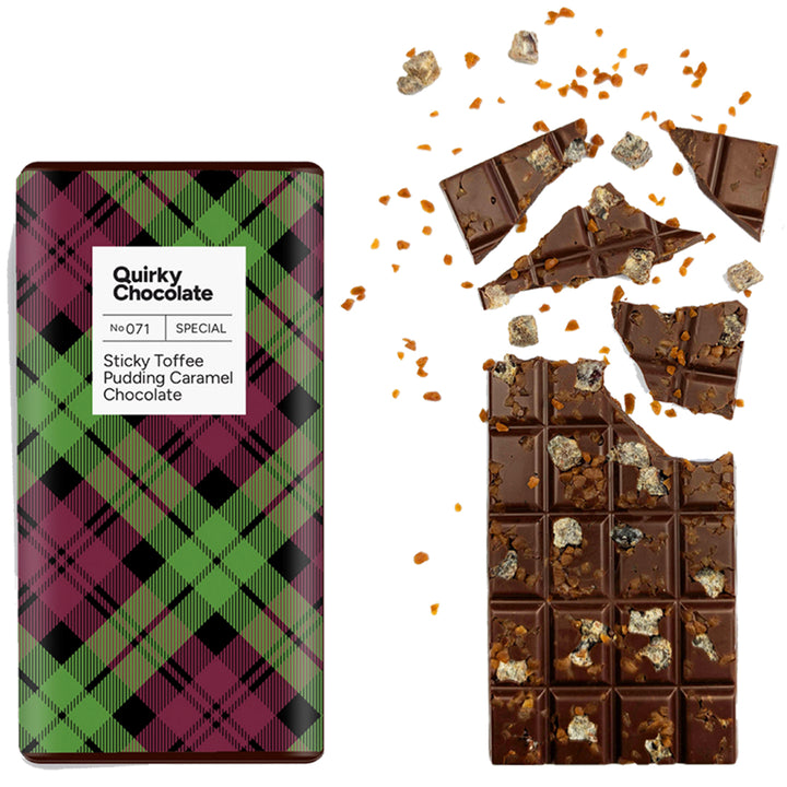 Chocolate Bar - Sticky Toffee Pudding Caramel (100g)