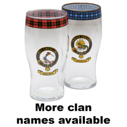Clan Crest Beer Glasses