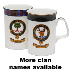 Clan Crest China Mugs
